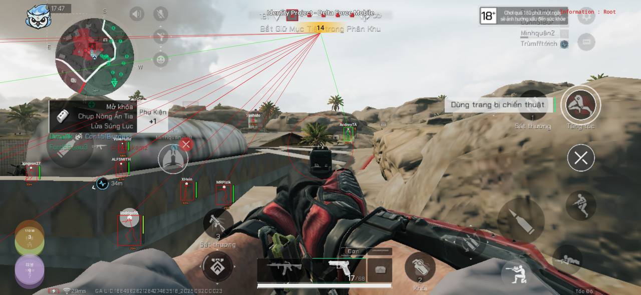 [Android] Bản iDenic DeltaForce