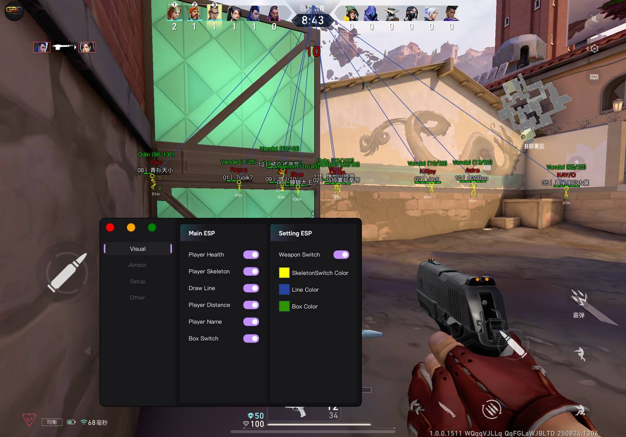 [IOS] SharnValorant GBD