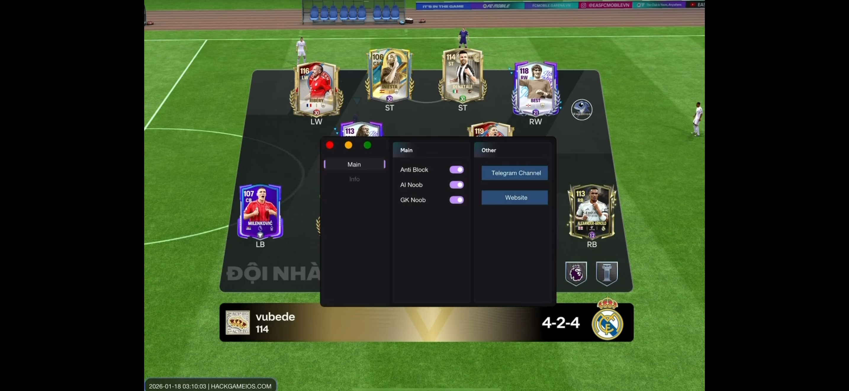 [FREE] HACK FC MOBILE BẢN FREE IOS